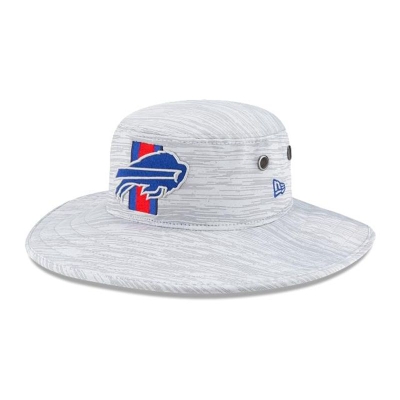 Blue Buffalo Bills Hat - New Era NFL Official NFL Training Panama Bucket Hat USA3128796